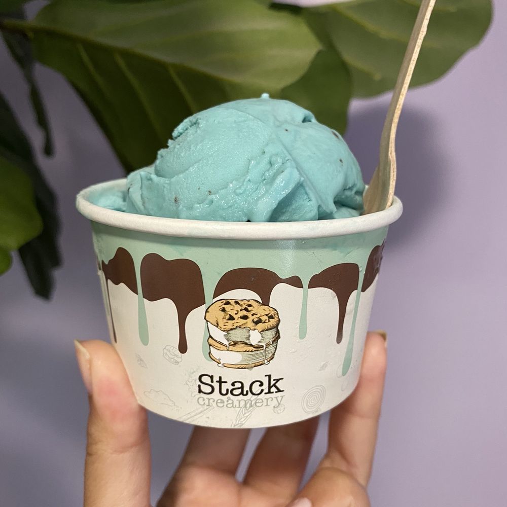 Stack Creamery - Those speckles are the cookie "pieces" - Desserts Near Me - Westwood, New Jersey Stack Creamery - Those speckles are the cookie "pieces" - Desserts Near Me - Westwood, New Jersey