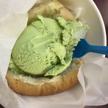 Snoice - Pandesal with avocado icecream - Bubble Tea Near Me - Spring Valley, California