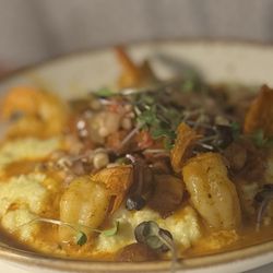 Cafe Thirty-A - Cajun Shrimp and Grits