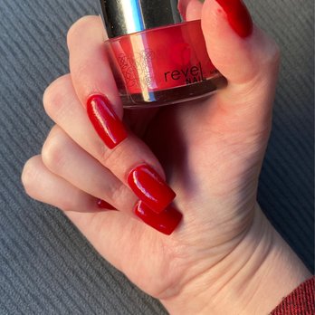 Beautiful Nails & Spa - My Christmas nails. Satin by Revel Nail. Like the color, use the link: https://prz.io/ZOEDpPyi5 - Nail Salons Near Me - Spring Branch, Texas