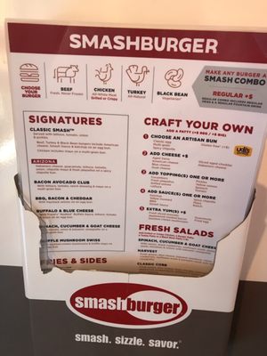 Menu photo 1 Smashburger Peoria, AZ Menu photo 1 Smashburger Peoria, AZ