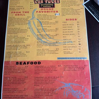Los Tules - Menu - Mexican Near Me - Kansas City, Missouri