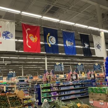 DeCA Commissary - Military pride overhead. - Grocery Near Me - San Diego, California