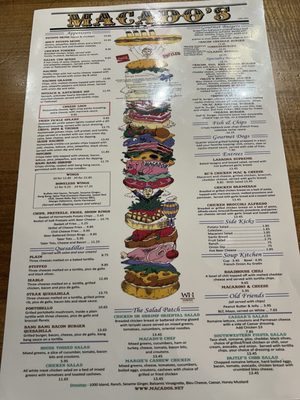Menu photo 1 Macado's Roanoke, VA Menu photo 1 Macado's Roanoke, VA
