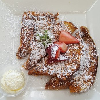 Scramblers Cafe - Captain Mac'Nut French Toast. (Captain Crunch & Macadamia Nut) - Breakfast & Brunch Near Me - Norco, California Scramblers Cafe - Captain Mac'Nut French Toast. (Captain Crunch & Macadamia Nut) - Breakfast & Brunch Near Me - Norco, California