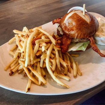 Red Seven Bar & Grill - Cheddar bacon burger - Bars Near Me - Lafayette, Indiana Red Seven Bar & Grill - Cheddar bacon burger - Bars Near Me - Lafayette, Indiana