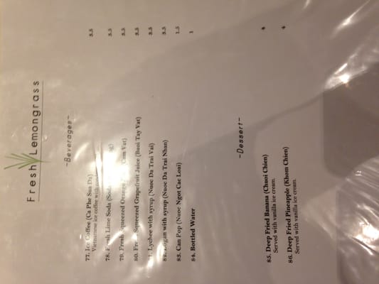 Menu photo 3 Fresh Lemongrass Vernon, BC