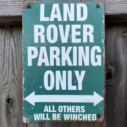 Avocado Shack - Land Rover Parking Only