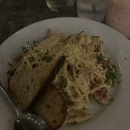 Chicken carbonara