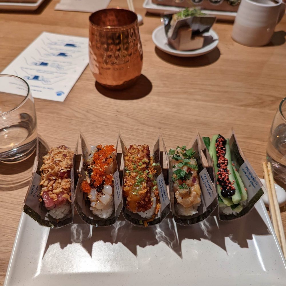 Nami Nori - signature set (starts from left to right) - Sushi Bars Near Me - Montclair, New Jersey Nami Nori - signature set (starts from left to right) - Sushi Bars Near Me - Montclair, New Jersey