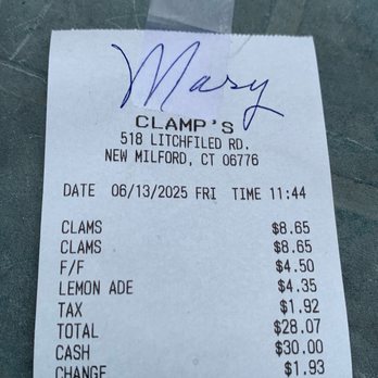 Clamp's - Burgers Near Me - New Milford, Connecticut Clamp's - Burgers Near Me - New Milford, Connecticut