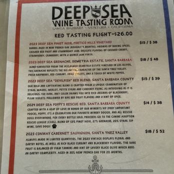 Deep Sea Wine Tasting Room - Wine Bars Near Me - Ventura, California Deep Sea Wine Tasting Room - Wine Bars Near Me - Ventura, California