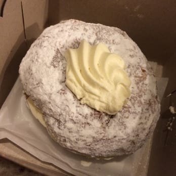 Alpine Pastry Shoppe - The "lobster cream" (whipped cream and Italian custard) "croinut" aka generic cronut. - Bakeries Near Me - Smithtown, New York Alpine Pastry Shoppe - The "lobster cream" (whipped cream and Italian custard) "croinut" aka generic cronut. - Bakeries Near Me - Smithtown, New York