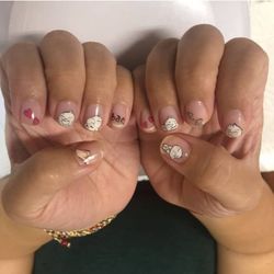 Nails by Maya - Pixar Bao Nail design from 2018