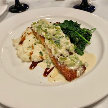 Verdi's American Bistro - Salmon blackened - New American Near Me - Marco Island, Florida Verdi's American Bistro - Salmon blackened - New American Near Me - Marco Island, Florida