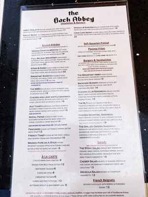Menu photo 5 The Back Abbey - Upland Upland, CA Menu photo 5 The Back Abbey - Upland Upland, CA