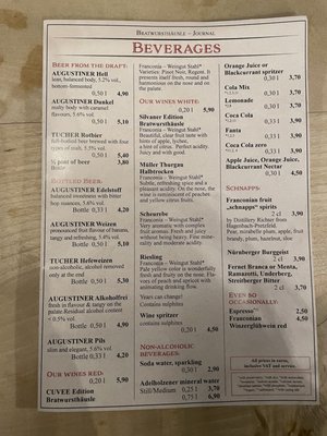 Menu photo 2 Bratwursthäusle Nuremberg, BY