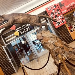 West High School - Panther statue at the main entrance