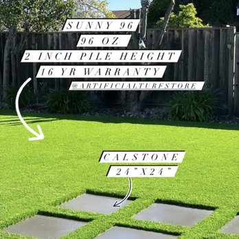 Green Works ATS - Added 2x2 pavers - Artificial Turf Near Me Green Works ATS - Added 2x2 pavers - Artificial Turf Near Me