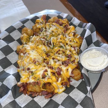The Pizza Box - Bacon cheddar tater tots - Pizza Near Me - Virginia Beach, Virginia The Pizza Box - Bacon cheddar tater tots - Pizza Near Me - Virginia Beach, Virginia