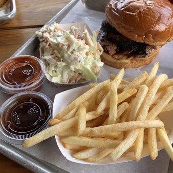 Firehouse Que & Brew - Tuesday Special - Brisket Sandwich - Barbeque Near Me - Fallbrook, California Firehouse Que & Brew - Tuesday Special - Brisket Sandwich - Barbeque Near Me - Fallbrook, California
