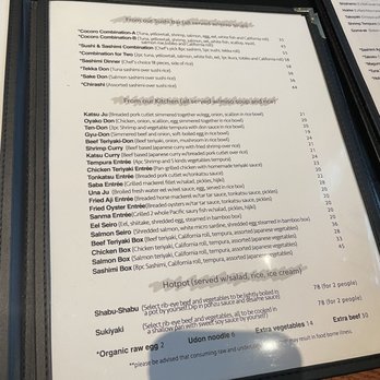 Cocoro Japanese - Sushi, kitchen menu, shabby shabu, sukiyaki - Japanese Near Me - Chicago, Illinois