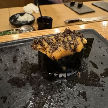 Shiki Omakase - uni with truffle - Sushi Bars Near Me - New York, New York Shiki Omakase - uni with truffle - Sushi Bars Near Me - New York, New York
