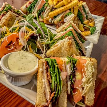 London Cafe - Turkey Bacon Club Sandwich - Breakfast & Brunch Near Me - Houston, Texas London Cafe - Turkey Bacon Club Sandwich - Breakfast & Brunch Near Me - Houston, Texas