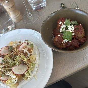 Del Mar Columbus - Lamb meatballs - Mediterranean Near Me - Columbus, Ohio