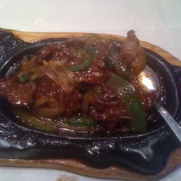 Black Pepper Beef on Sizzling Platter