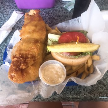 Casey Key Fish House - Snapper sandwich (fried) - Seafood Near Me - Osprey, Florida Casey Key Fish House - Snapper sandwich (fried) - Seafood Near Me - Osprey, Florida