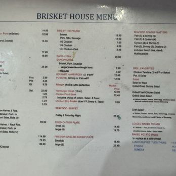 Brisket House - We have our BBQ options, Family meal options, Gourmet burger, Ribeye Steak dinner, Country Fried Steak plate and more. - Barbeque Near Me - Jena, Louisiana Brisket House - We have our BBQ options, Family meal options, Gourmet burger, Ribeye Steak dinner, Country Fried Steak plate and more. - Barbeque Near Me - Jena, Louisiana