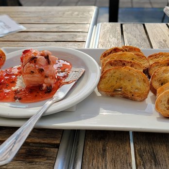District Wine - Strawberry jalapeño jam - Wine Bars Near Me - Long Beach, California