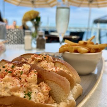 Salty's on Alki - Creamy Shrimp Roll - Seafood Near Me - Seattle, Washington Salty's on Alki - Creamy Shrimp Roll - Seafood Near Me - Seattle, Washington