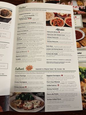 Menu photo 1 The Pasta House Saint Louis, MO Menu photo 1 The Pasta House Saint Louis, MO