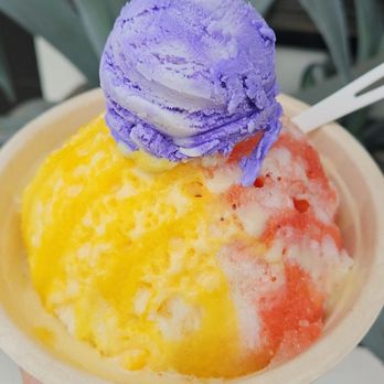 KoaKai Shave Ice - Build Your Own- Large organic strawberry, organic mango, condensed milk, azuki beans, ube ice cream - Shaved Ice Near Me - Long Beach, California KoaKai Shave Ice - Build Your Own- Large organic strawberry, organic mango, condensed milk, azuki beans, ube ice cream - Shaved Ice Near Me - Long Beach, California