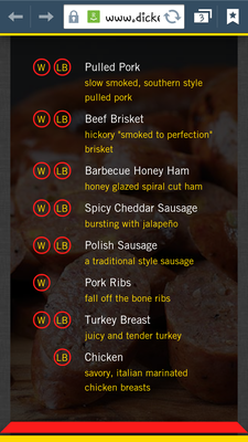 Menu photo 5 Dickey's Barbecue Pit Belton, TX