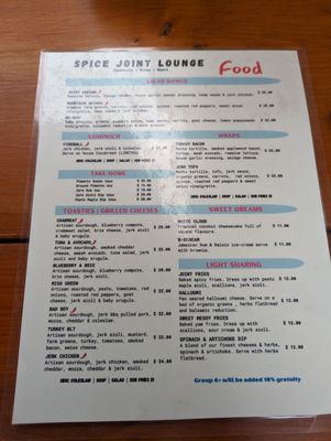 Menu photo 3 The Spice Joint Jasper, AB