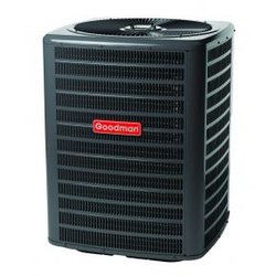 Always Available Air Conditioning - we sell and install new units like this goodman condensor