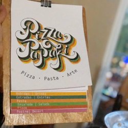 Pizza Papaki - Menu