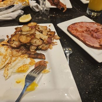 Keke's Breakfast Cafe - Home fries, fried eggs and ham steak - Breakfast & Brunch Near Me - Brandon, Florida