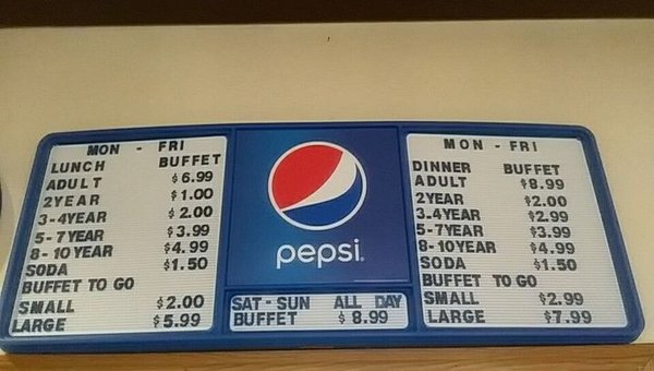 Menu photo 3 Sanger Buffet Sanger, CA