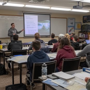 Spectrum Airways - Pilot ground school in the Spectrum Airways classroom. - Flight Instruction Near Me - Burlington, Ontario