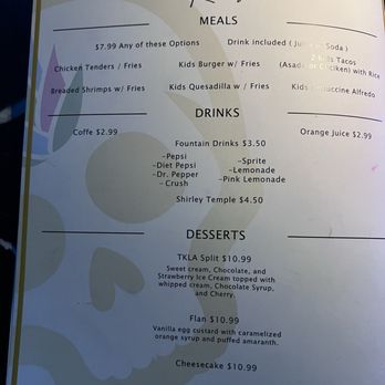 TKLA Grill & Cantina - Menu - Latin American Near Me - Ontario, California TKLA Grill & Cantina - Menu - Latin American Near Me - Ontario, California