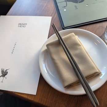 The Happy Crane - Table setting - Chinese Near Me - San Francisco, California