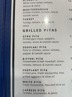Menu photo 2 YiaYia's Cafe Middletown, RI