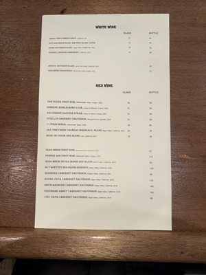 Menu photo 1 Old Dillon Inn Silverthorne, CO