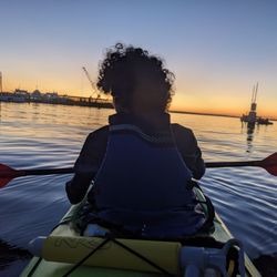 Community Boating Center - leaving for the bioluminescence tour in Bellingham