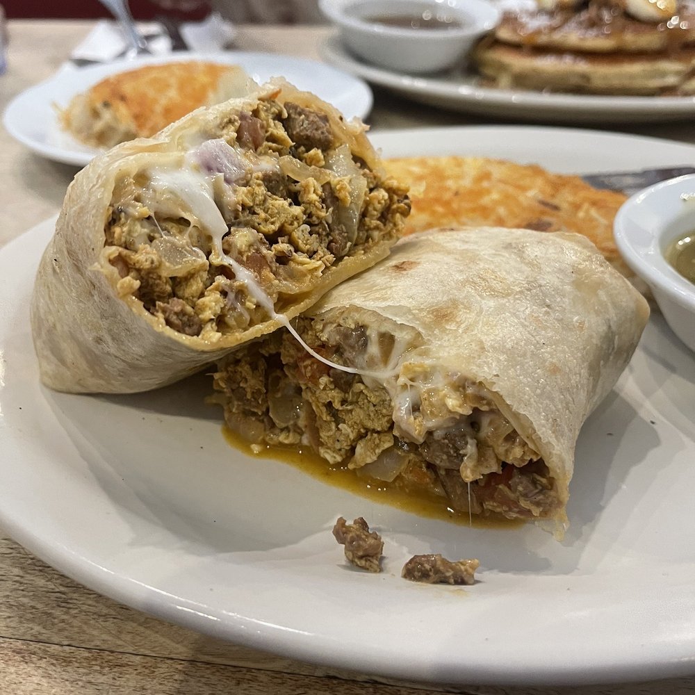 The Egg House - Steak Breakfast Burrito - Breakfast & Brunch Near Me - Simi Valley, California The Egg House - Steak Breakfast Burrito - Breakfast & Brunch Near Me - Simi Valley, California