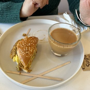 Chashni Cafe - Aanday wala burger - Cafes Near Me - Chatham, New Jersey